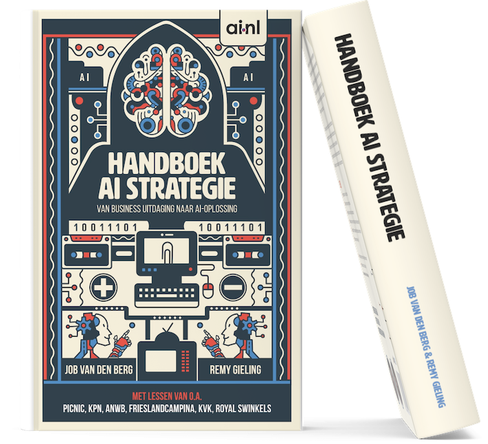 Foto van het handboek ai strategie