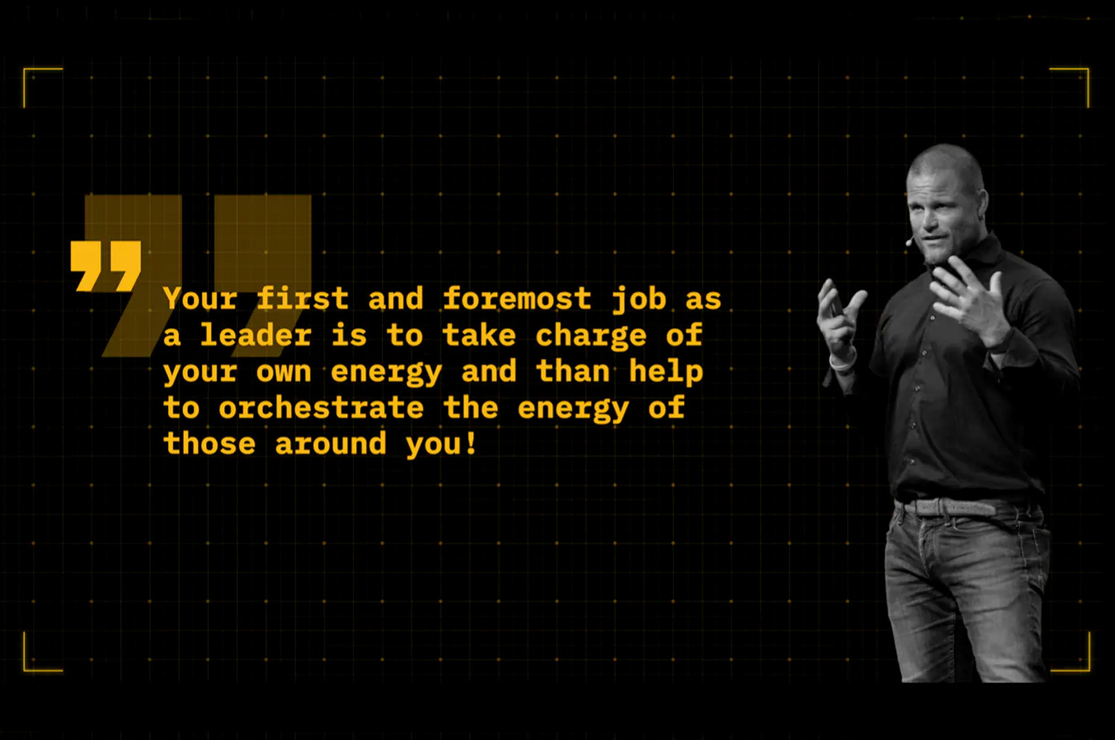 Your first and foremost job is