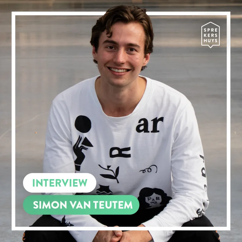 Interview met huysgenoot Simon van Teutem