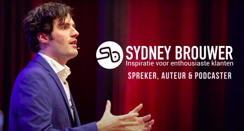 Sydney Brouwer inhuren als spreker bij het Sprekershuys